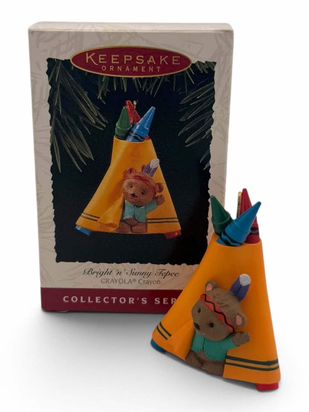 Hallmark Keepsake Ornament Bright 'N' Sunny Tepee 1995